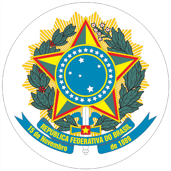 Brazil | Coat of arms as sticker