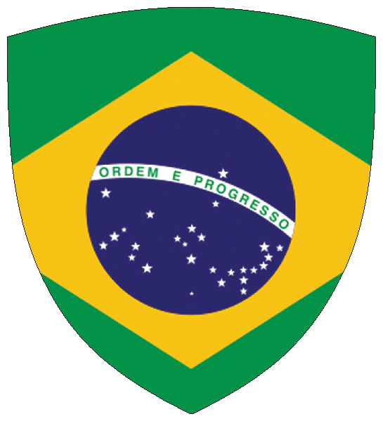 Brazil | armorial sticker