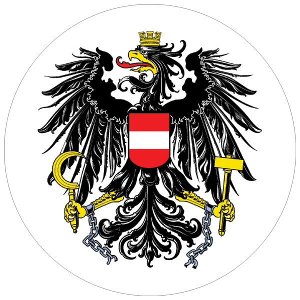 Austria | Coat of arms as sticker