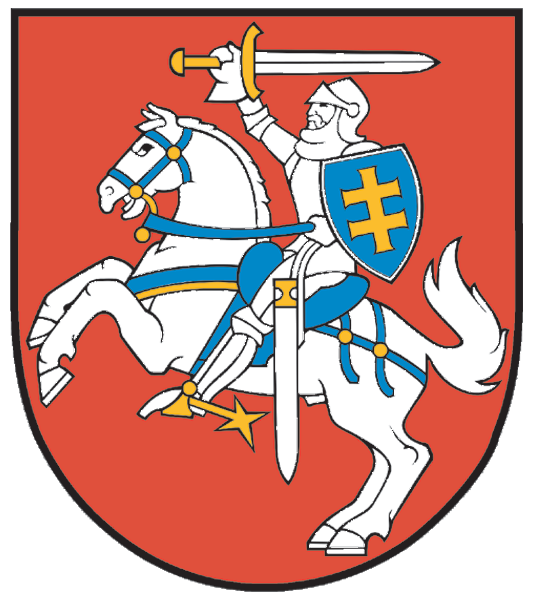Lithuania | Coat of arms as sticker
