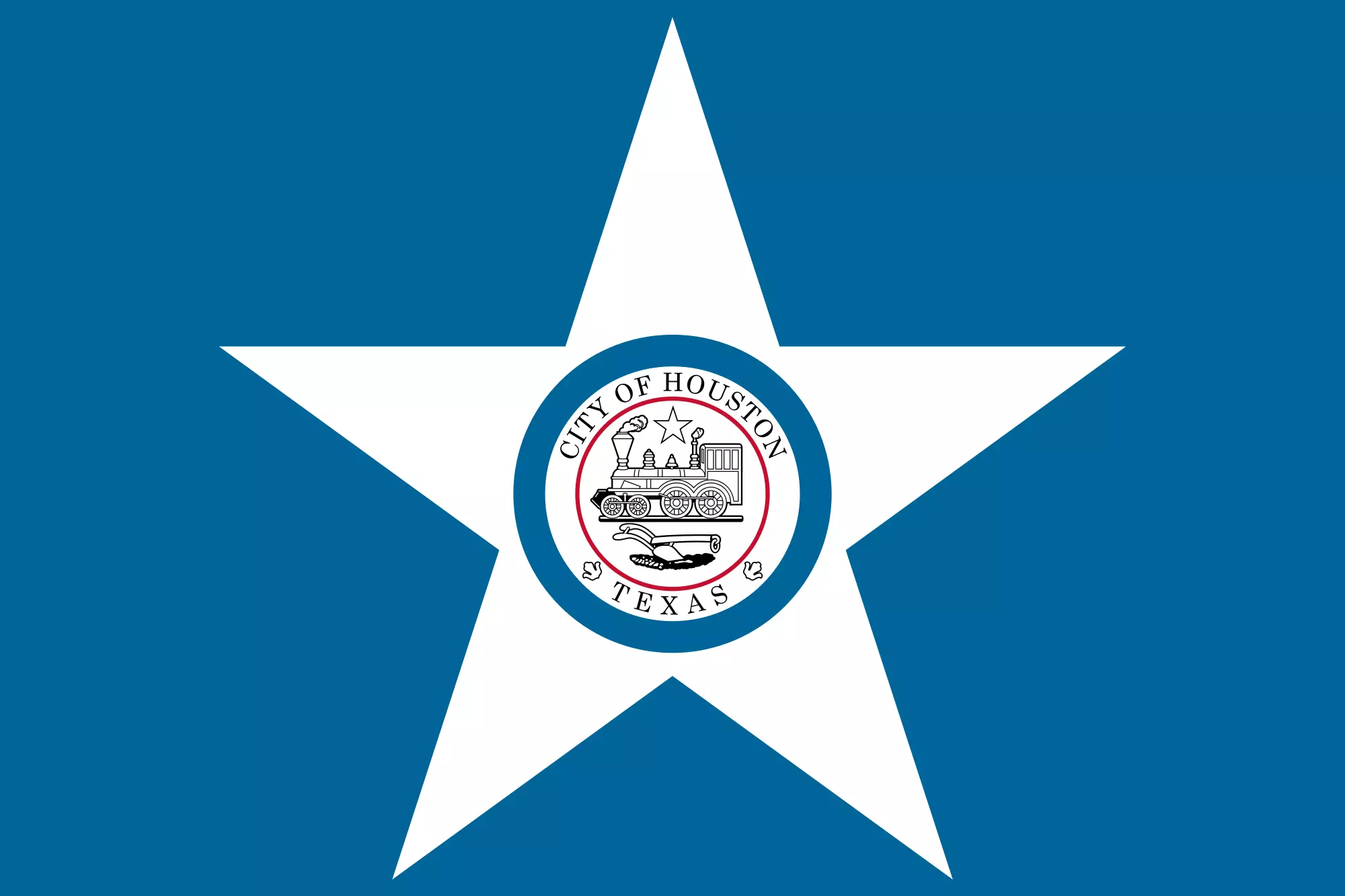 Stadtflagge Houston