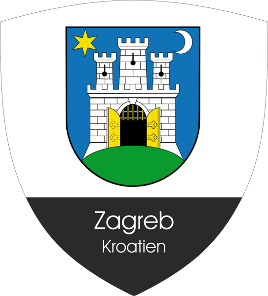 Stadtwappen von Zagreb