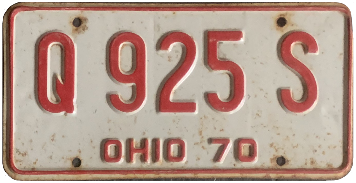 USA license plate | Ohio.2