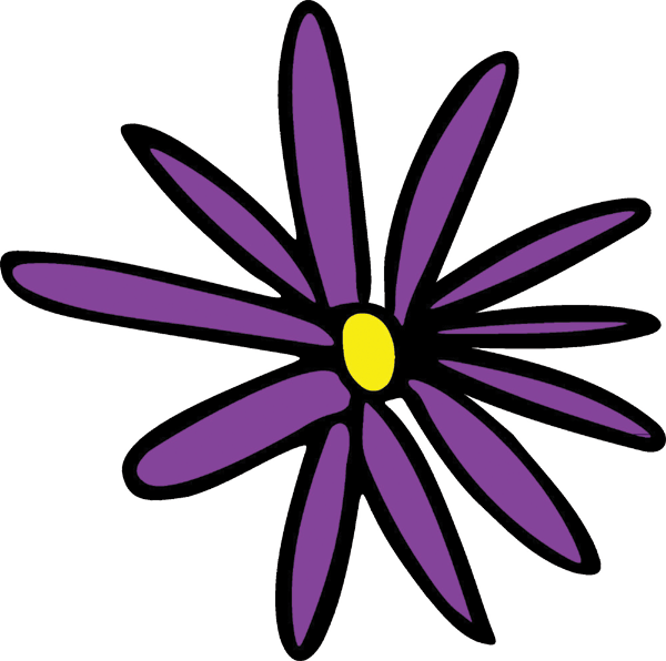 Aufkleber - Blume 05