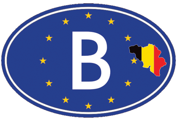 Belgien | Europa-Kennzeichen