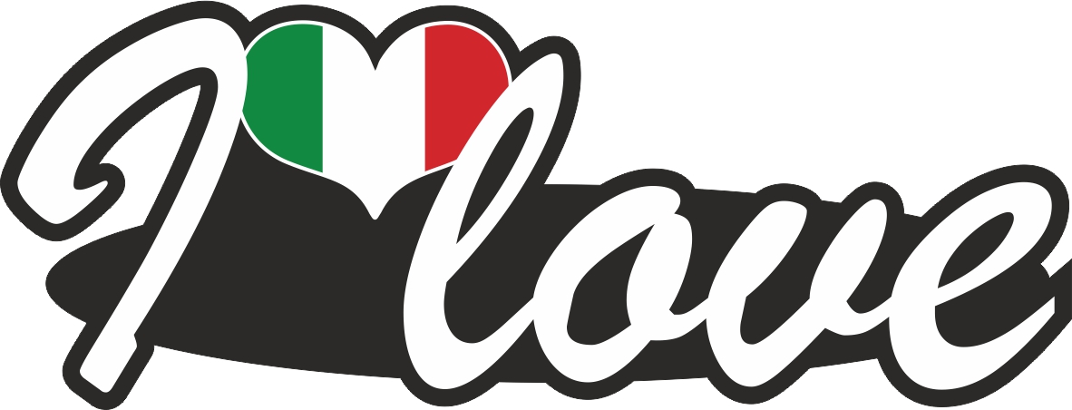 Italien | I love ... Aufkleber