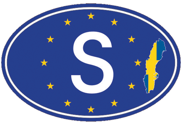 Schweden | Europa-Kennzeichen