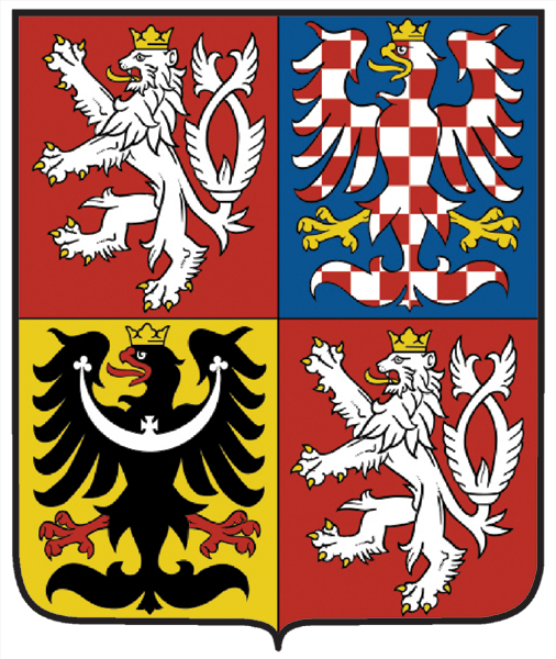 Czech Republic | Coat of arms as sticker