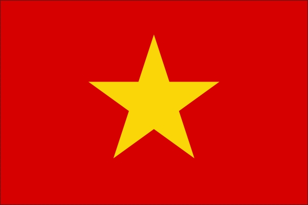 Vietnam | Flagge -gleiche Größe