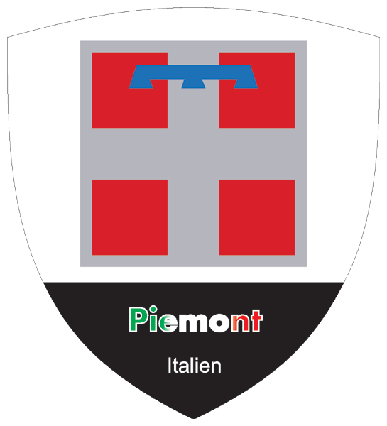 Piedmont | Coat of arms as sticker