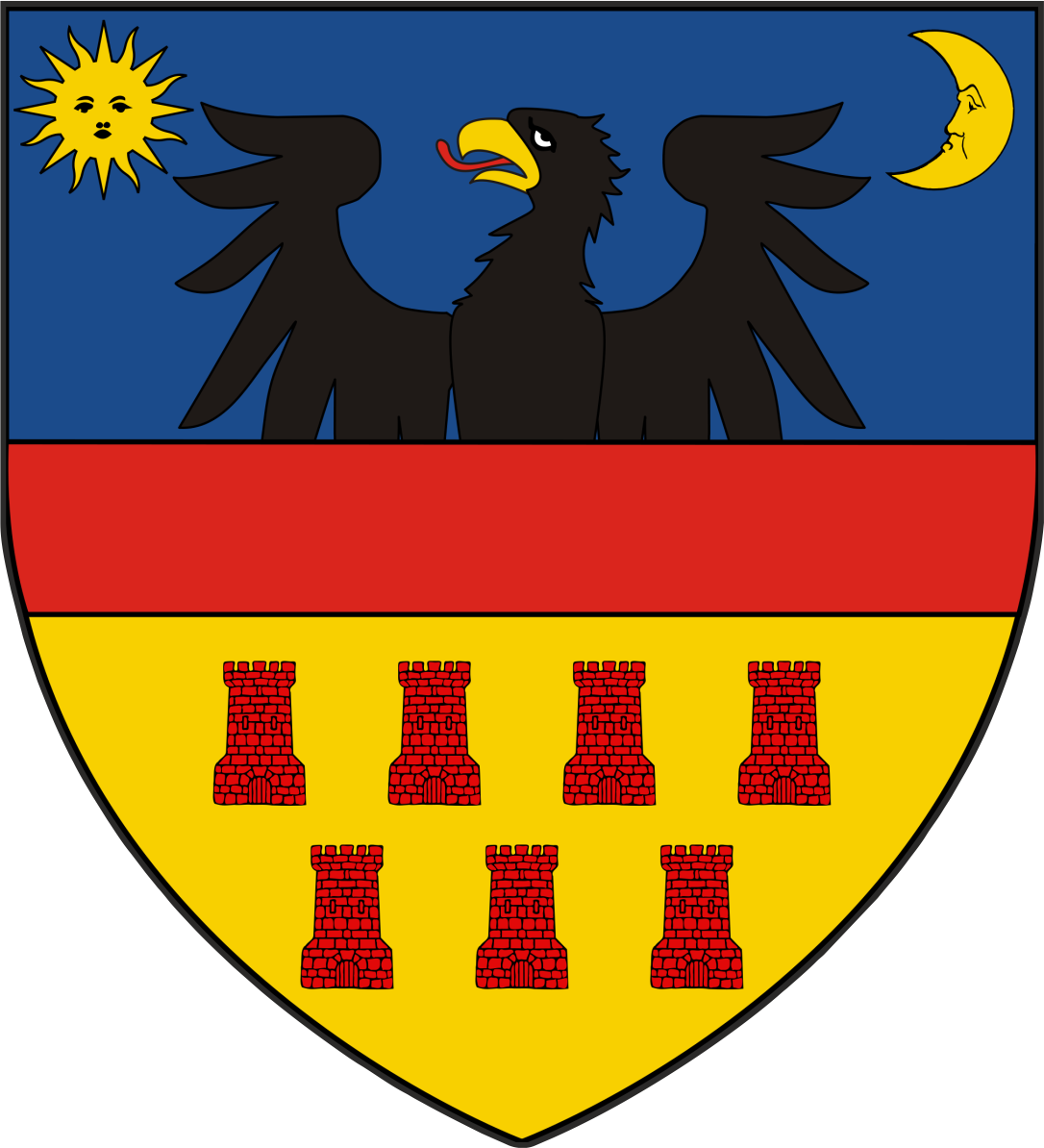 Transylvania | Coat of arms as sticker