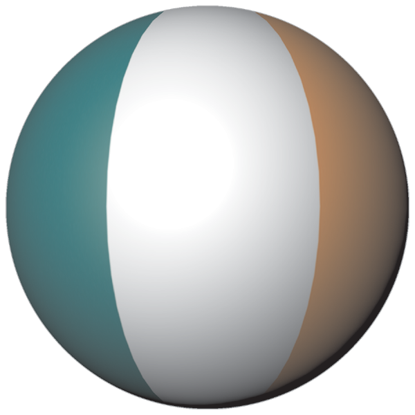Ireland | Sticker in ball shape