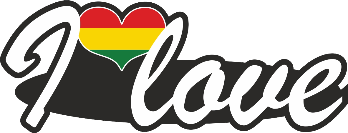 Bolivia | I love ... sticker