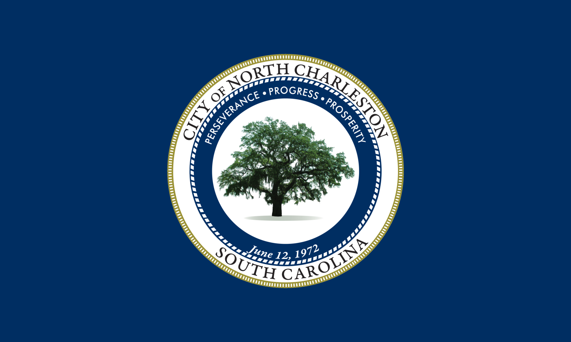 City flag North Charleston