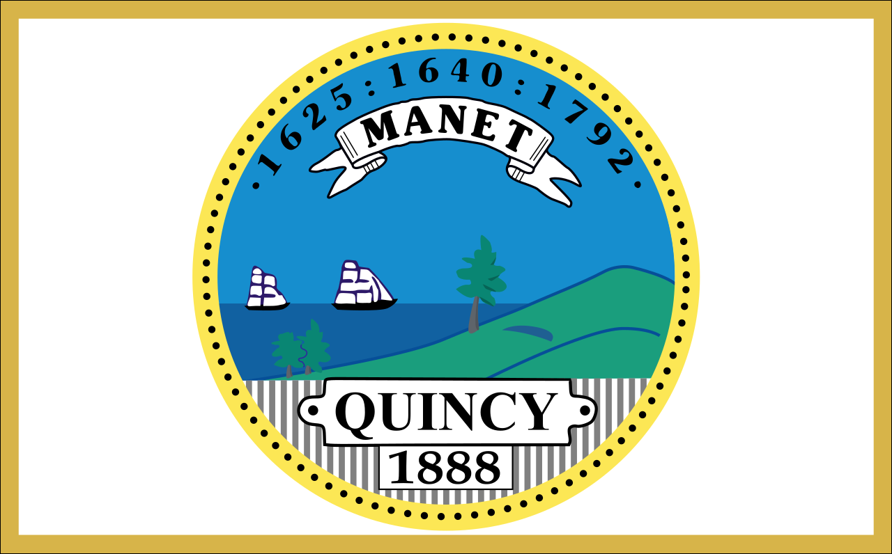 Stadtflagge Quincy
