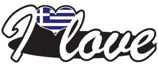 Griechenland | I love ... Aufkleber