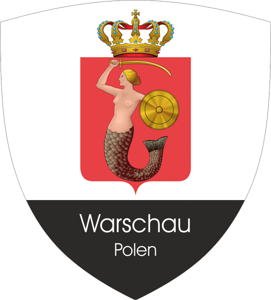 Stadtwappen von Warschau