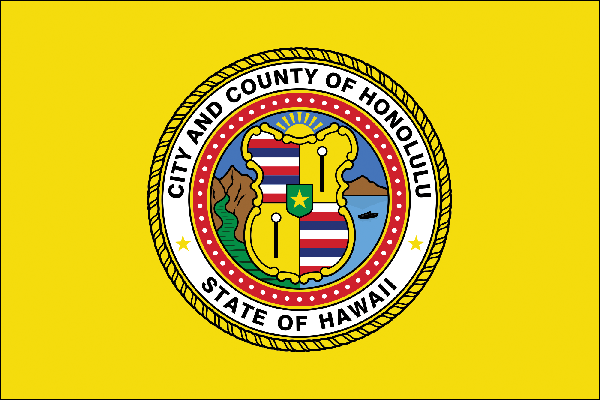 Stadtflagge Honolulu