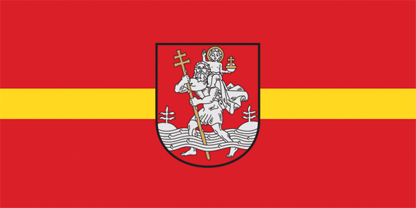 Ensign flag of Vilnius