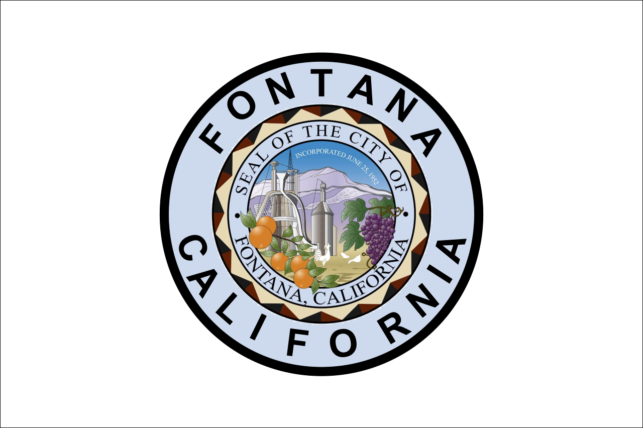 Stadtflagge Fontana