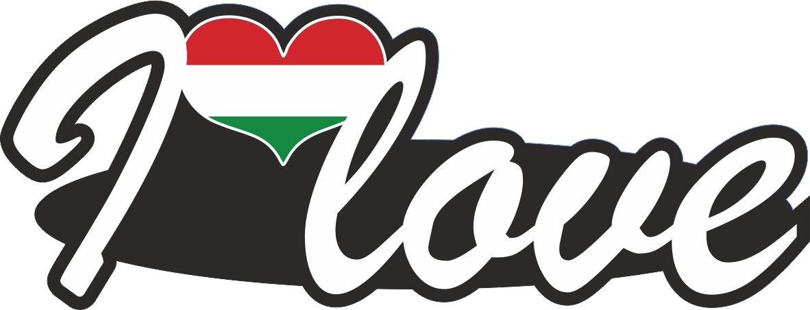 Hungary | I love ... sticker