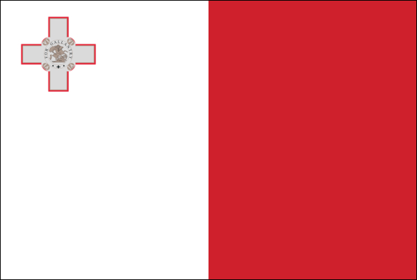 Malta | Flag of (same size)