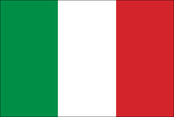 Italien | Flagge -gleiche Größe