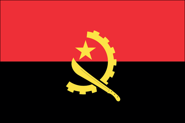 Angola | Flag of (same size)
