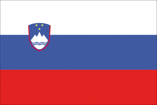 Slowenien | Flagge -gleiche Größe