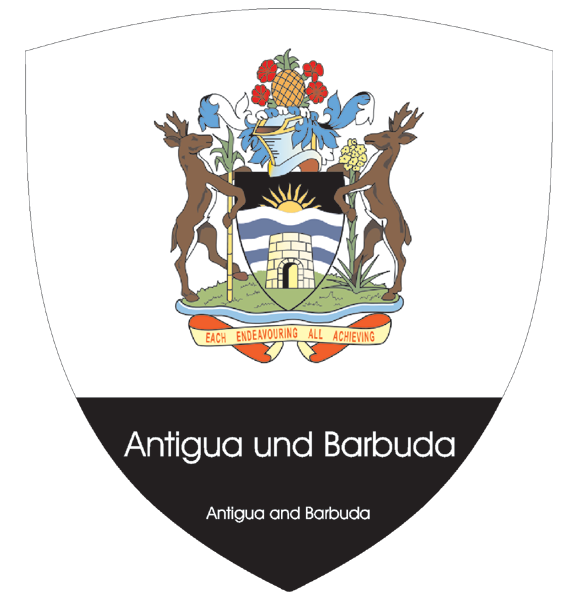 Antigua und Barbuda | Wappen als Aufkleber (2)