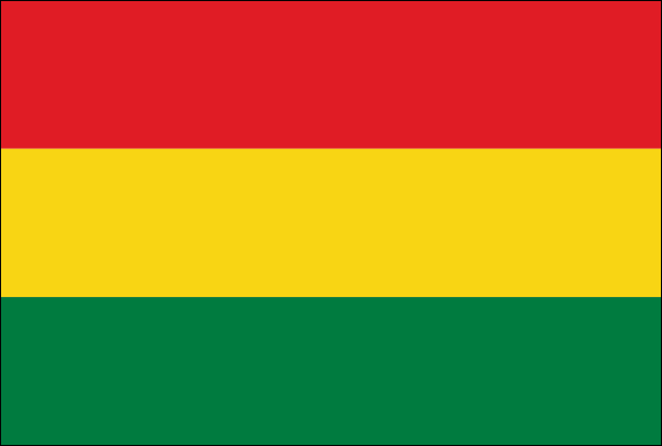 Bolivia | Flag of (same size)