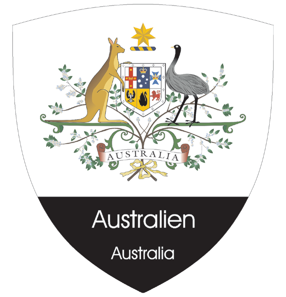 Australia | Coat of arms as sticker (2)