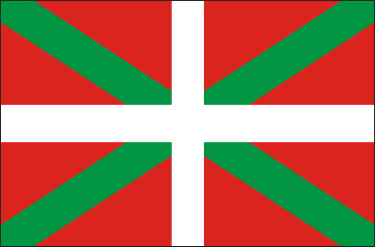 Baskenland | Flagge -gleiche Größe