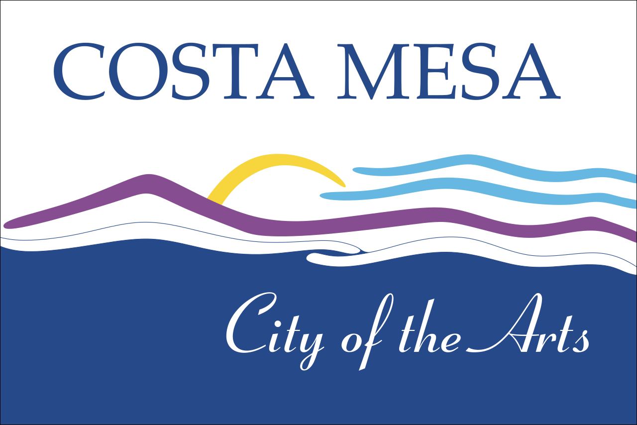 Stadtflagge Costa Mesa