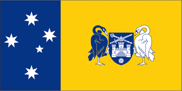 Ensign flag of Canberra
