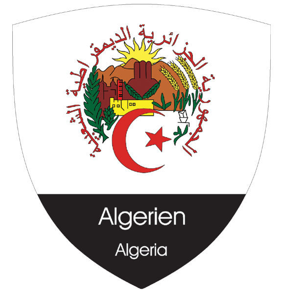 Algerien | Wappen als Aufkleber (2)