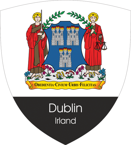City coat of arms of Dublin