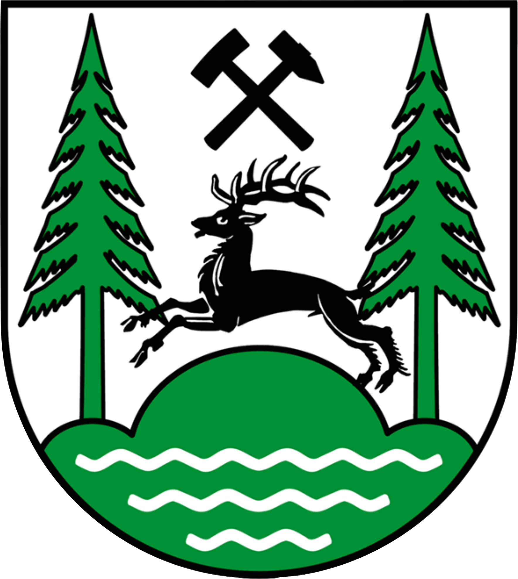 Stadtwappen von Oberharz am Brocken