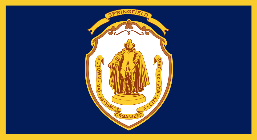 Stadtflagge Springfield (Massachussetts)