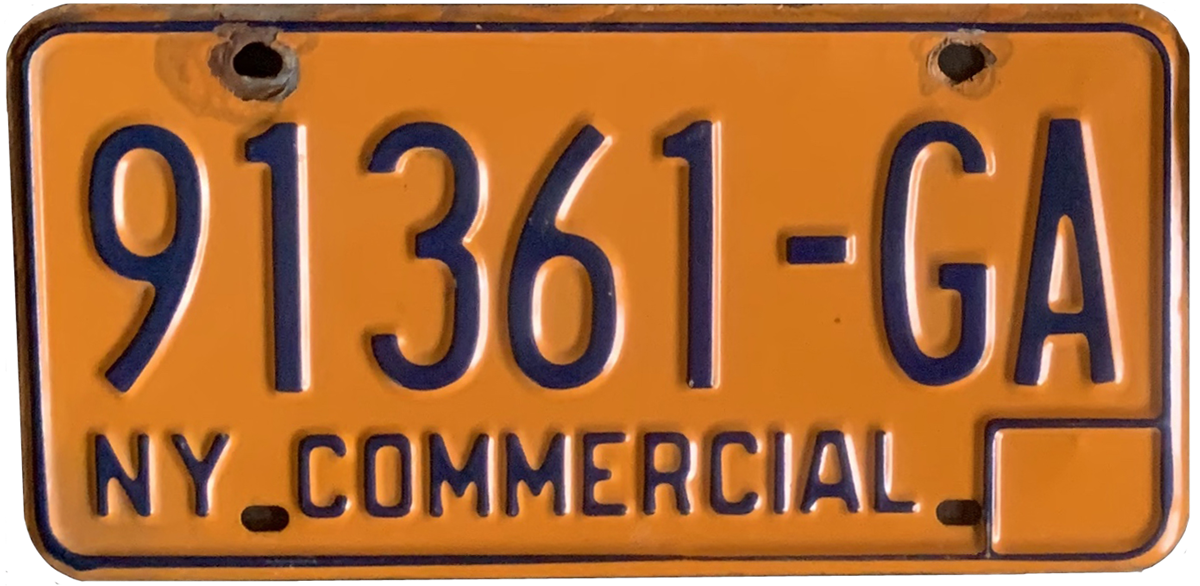 USA license plate | New York.2