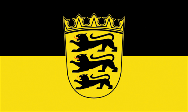 Baden-Württemberg (mit kl. Landeswappen) | normaler Aufkleber