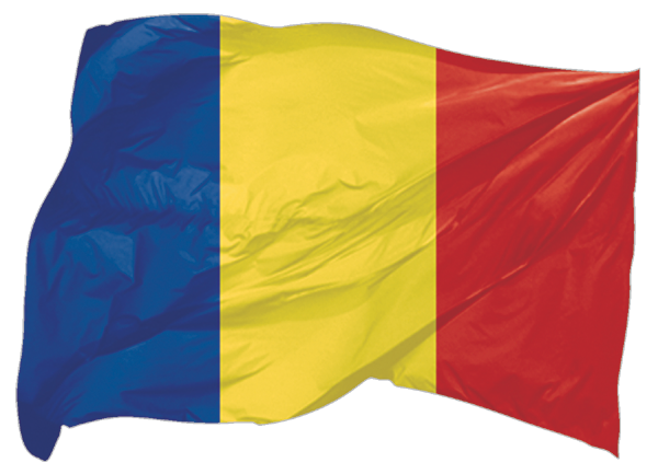 Romania | waving flag as sticker