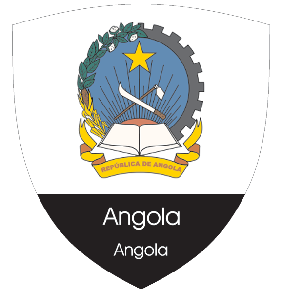 Angola | Coat of arms as sticker (2)