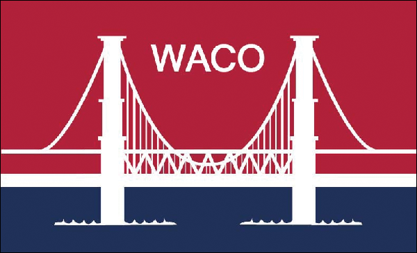 Stadtflagge Waco