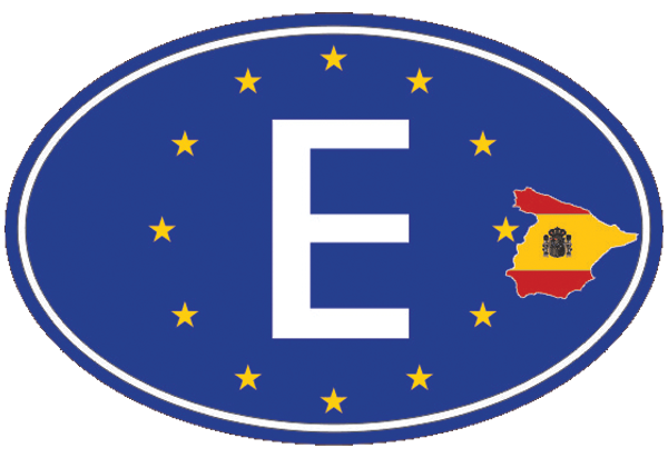 Spanien | Europa-Kennzeichen