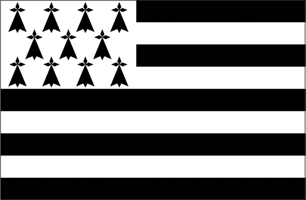 Brittany | Flag of (same size)