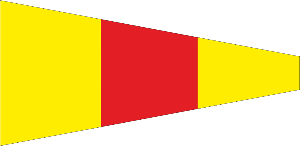 Flaggenalphabet- 0
