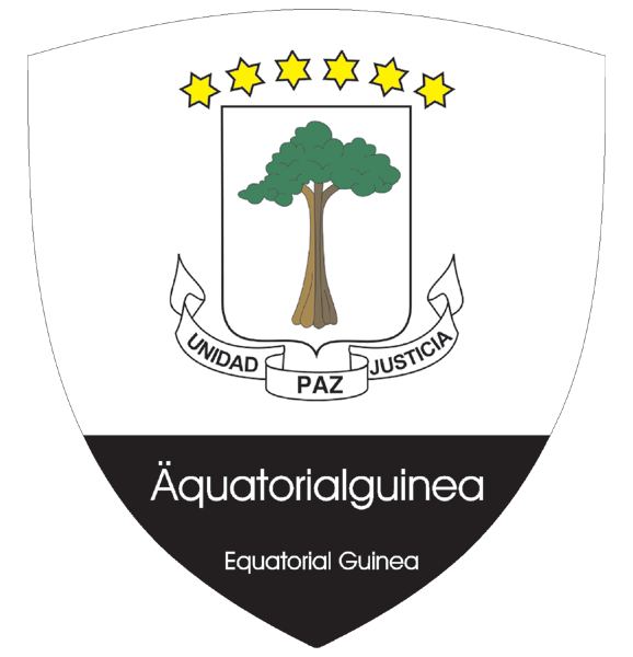 Äquatorialguinea | Wappen als Aufkleber (2)