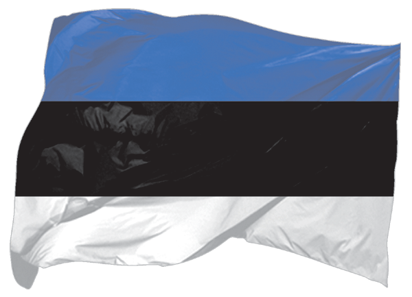 Estonia | waving flag as sticker