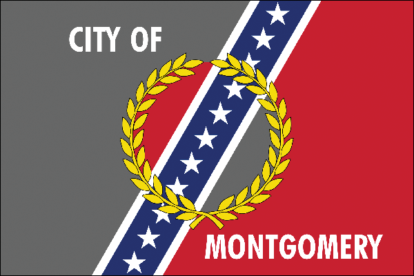 Stadtflagge Montgomery